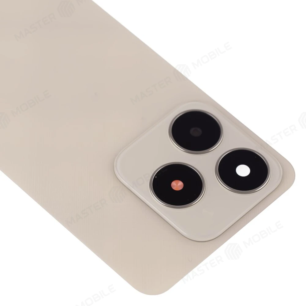 Задняя крышка для Realme C61 (RMX3930) (золотистый) (в сборе со стеклом камеры) фото №3