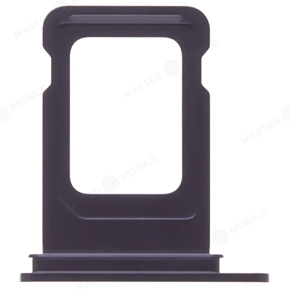 Держатель сим-карты для Apple iPhone 12 (черный) фото №1