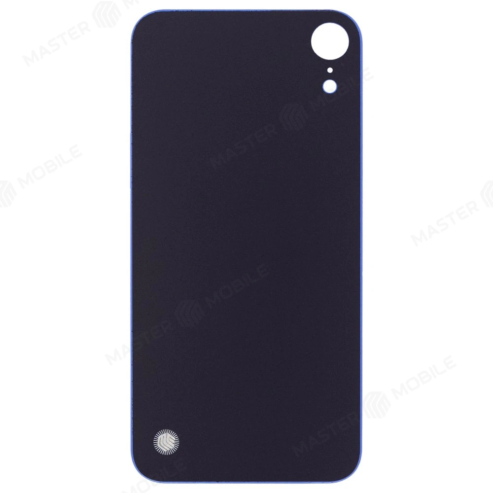 Задняя крышка для Apple iPhone Xr (синий) (с широким отверстием) (Premium) фото №2