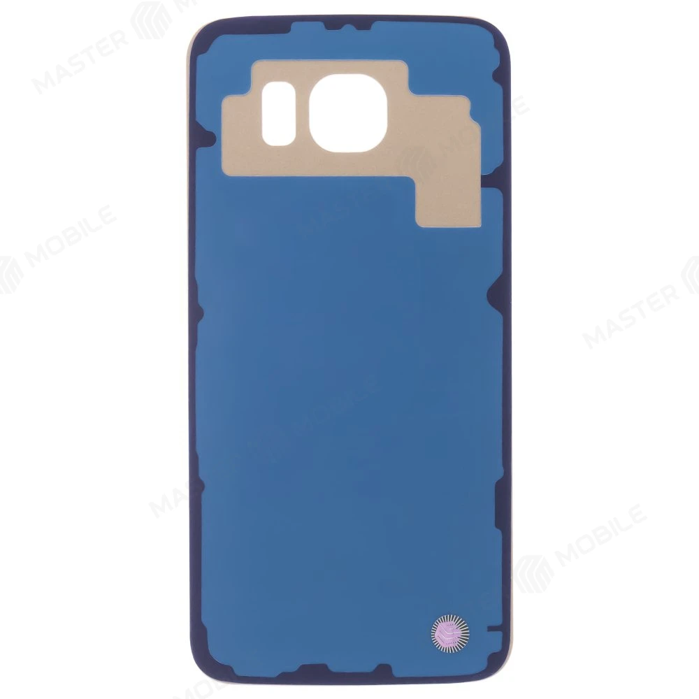 Задняя крышка для Samsung G920 Galaxy S6 (золотистый) фото №2