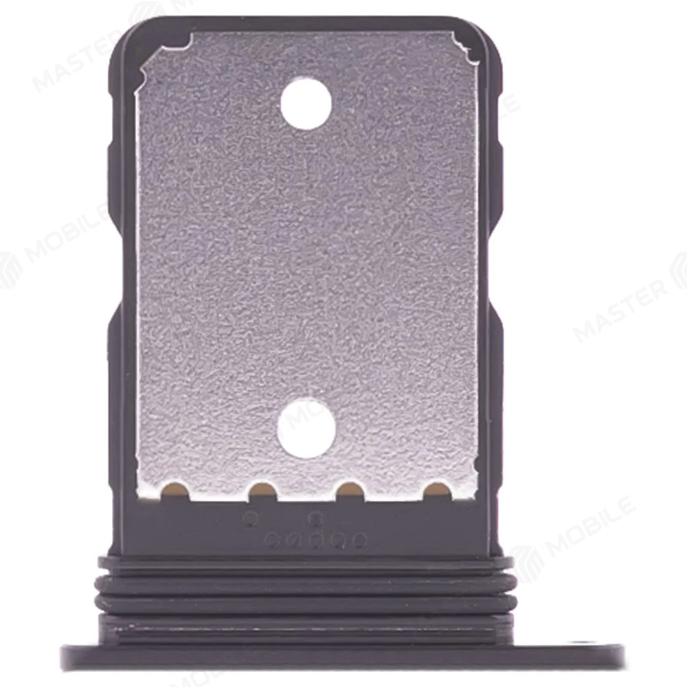 Держатель сим-карты для Google Pixel 6A (GX7AS/GB62Z/G1AZG/GB17L) (черный) фото №2