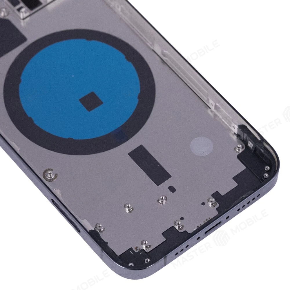 Корпус для Apple iPhone 12 Pro (синий) (Premium) фото №4