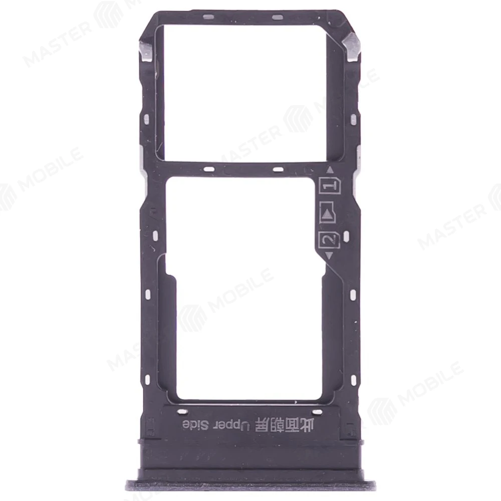 Держатель сим-карты для Vivo T1 4G (V2153) (черный) фото №1