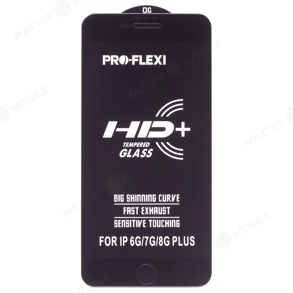 Защитное стекло OG Glass (3 в 1) для Apple iPhone 6 Plus / iPhone 6s Plus (черный) 