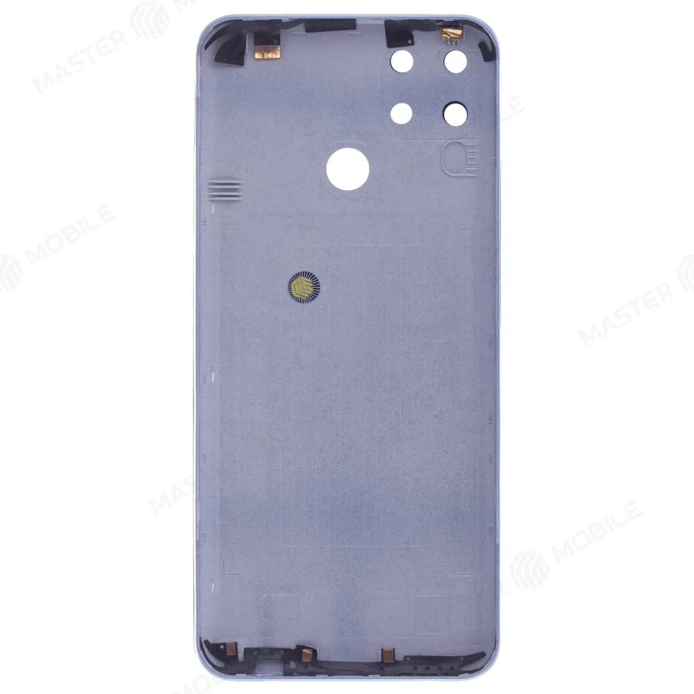 Задняя крышка для Realme Narzo 50A (RMX3430) (голубой) (в сборе со стеклом камеры) фото №2