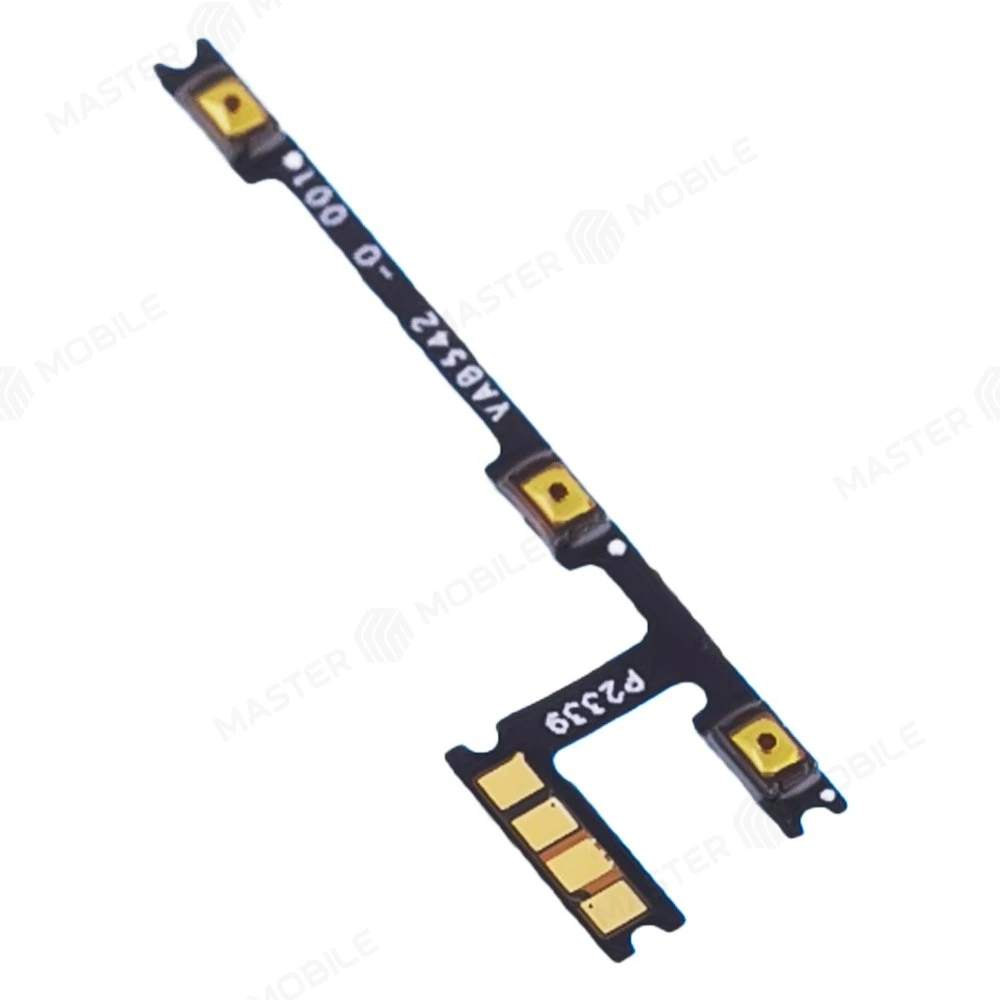 Шлейф для Realme 10 4G (RMX3630) / 11 4G (RMX3636) с комп. (на кнопку включения и кнопки громкости)  фото №3