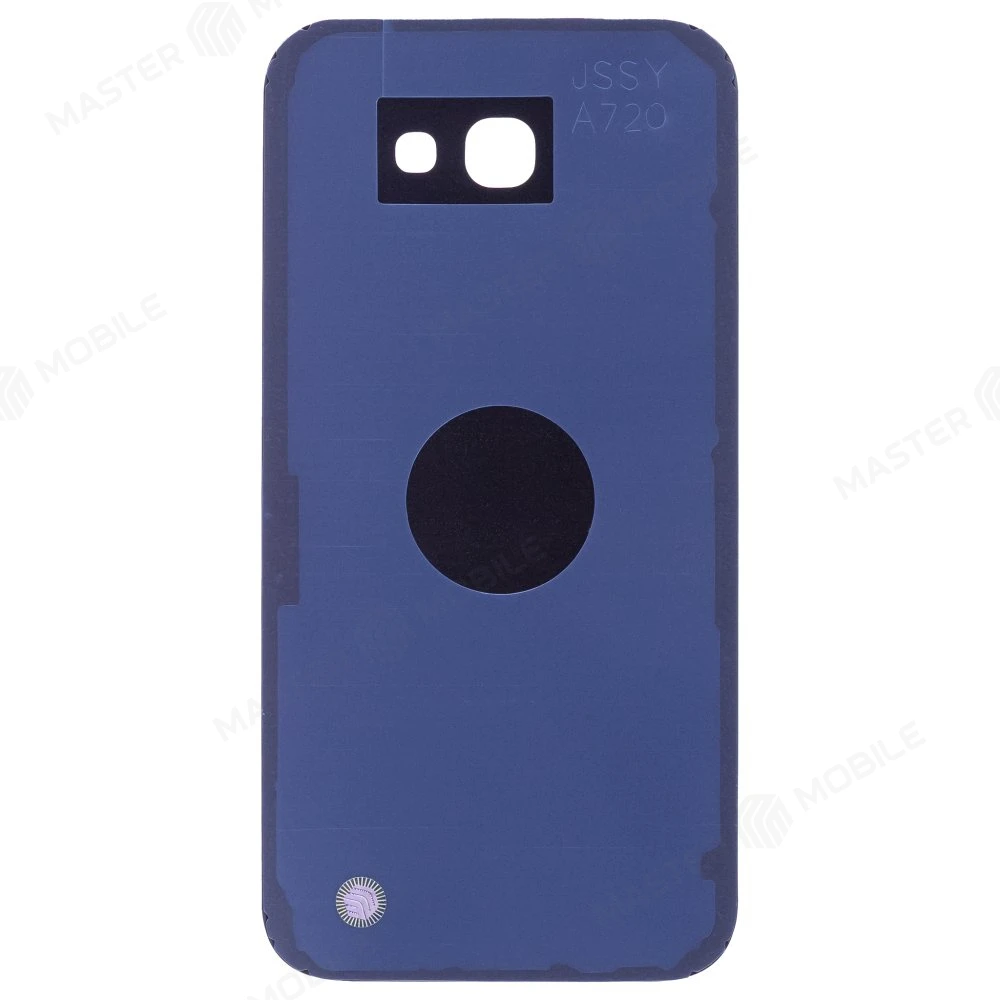 Задняя крышка для Samsung A720 Galaxy A7 (2017) (черный) фото №2
