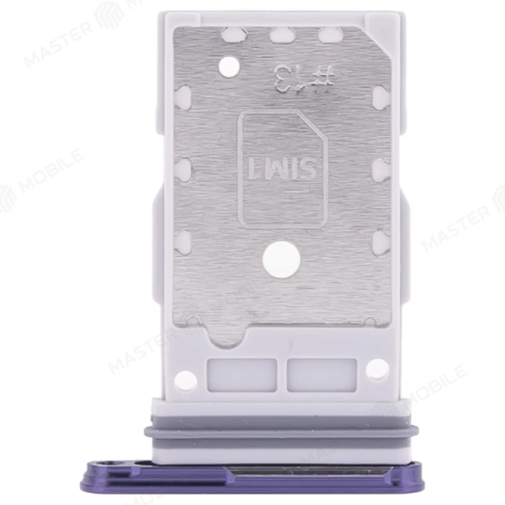 Держатель сим-карты для Samsung S926 Galaxy S24+ (фиолетовый) фото №1