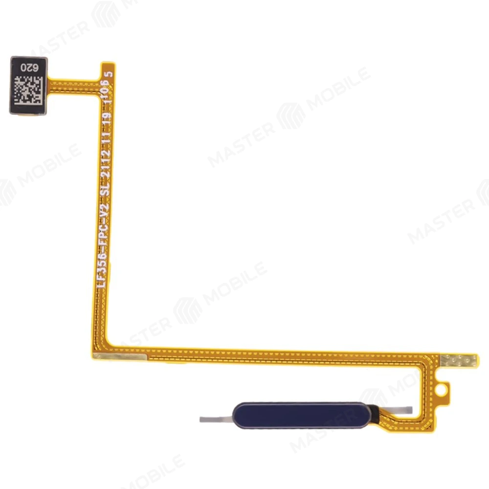 Шлейф для Vivo Y31 (V2036) с комп. + сканер отпечатка пальца (черный)  фото №1