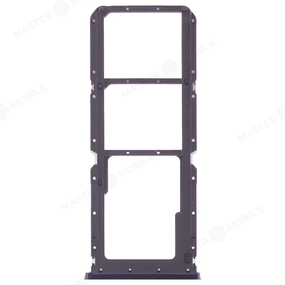 Держатель сим-карты для Realme 8 Pro (RMX3081) (черный) фото №2