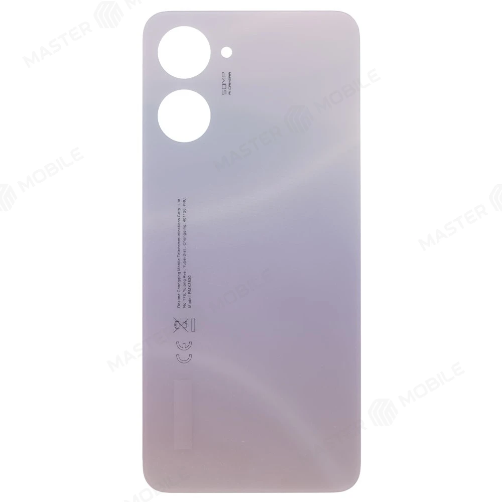 Задняя крышка для Realme 10 4G (RMX3630) (белый) фото №1