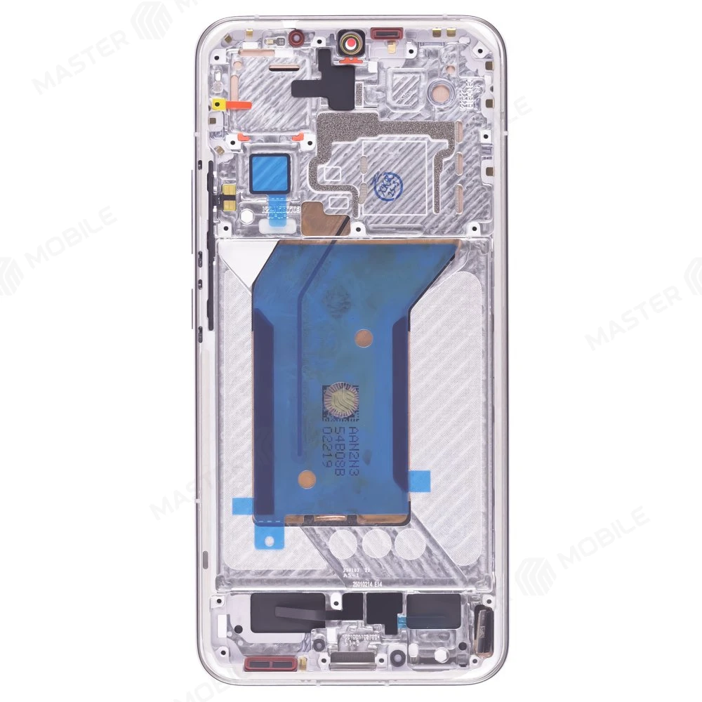 Дисплей для Xiaomi 14 (23127PN0CG) + тачскрин (серебристый) (в рамке) (ORIG100) (SP) фото №2