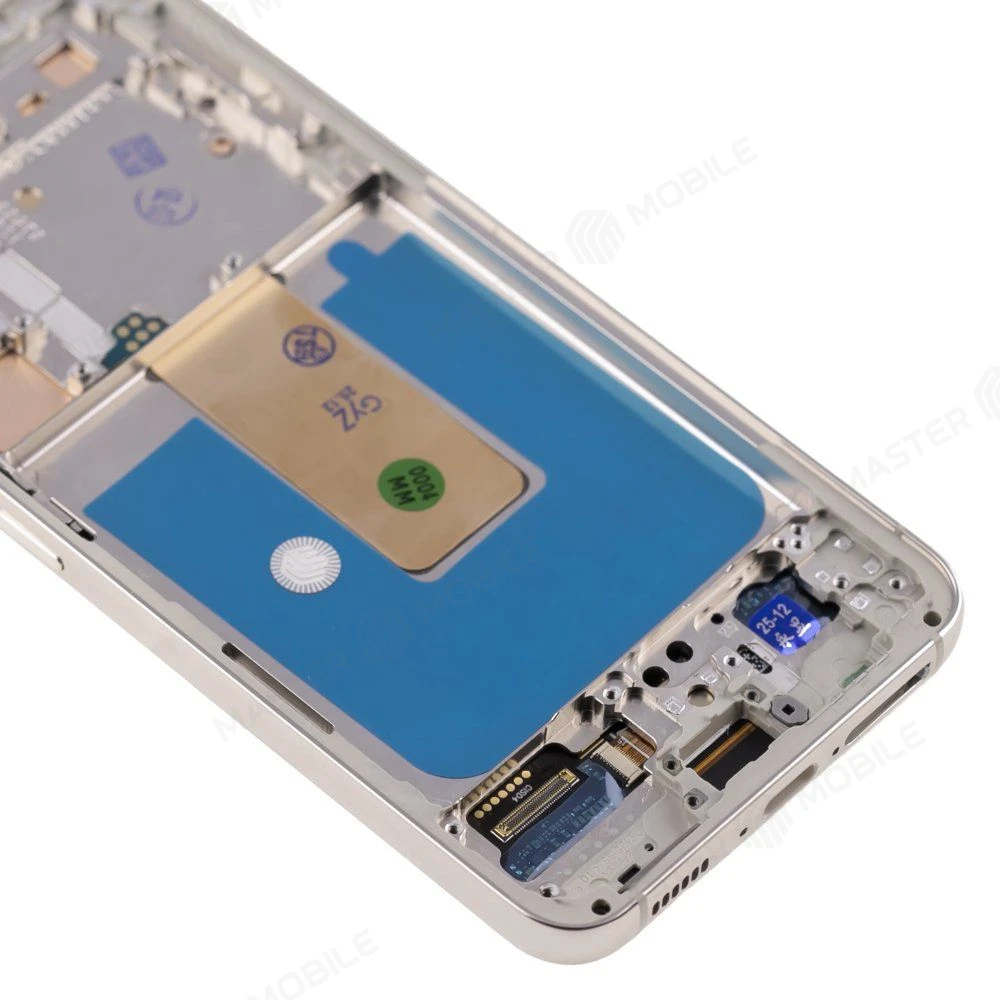 Дисплей для Samsung S911 Galaxy S23 + тачскрин (бежевый) (в рамке) (OLED) (Full Size) фото №4