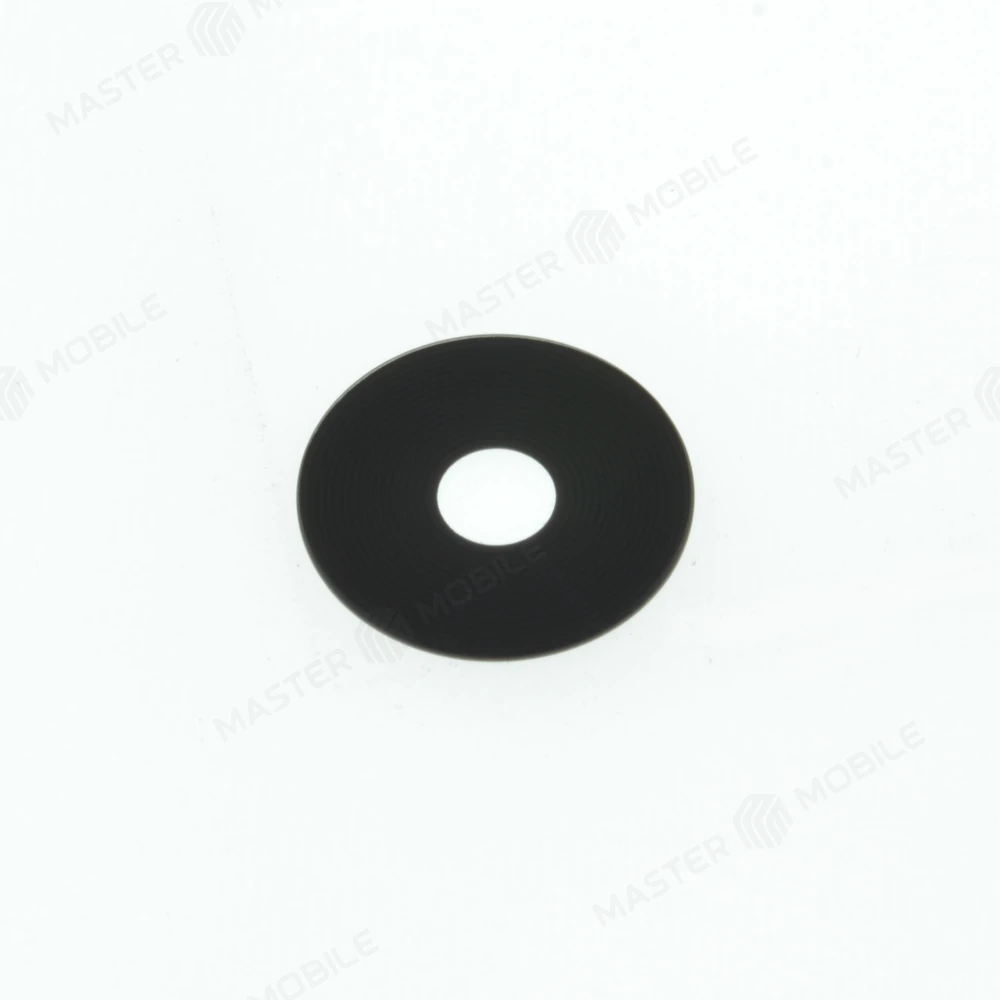 Стекло задней камеры для Xiaomi Redmi 4 / Redmi Pro / Redmi Note 4 / Redmi Note 4X (без рамки) (черный) фото №1