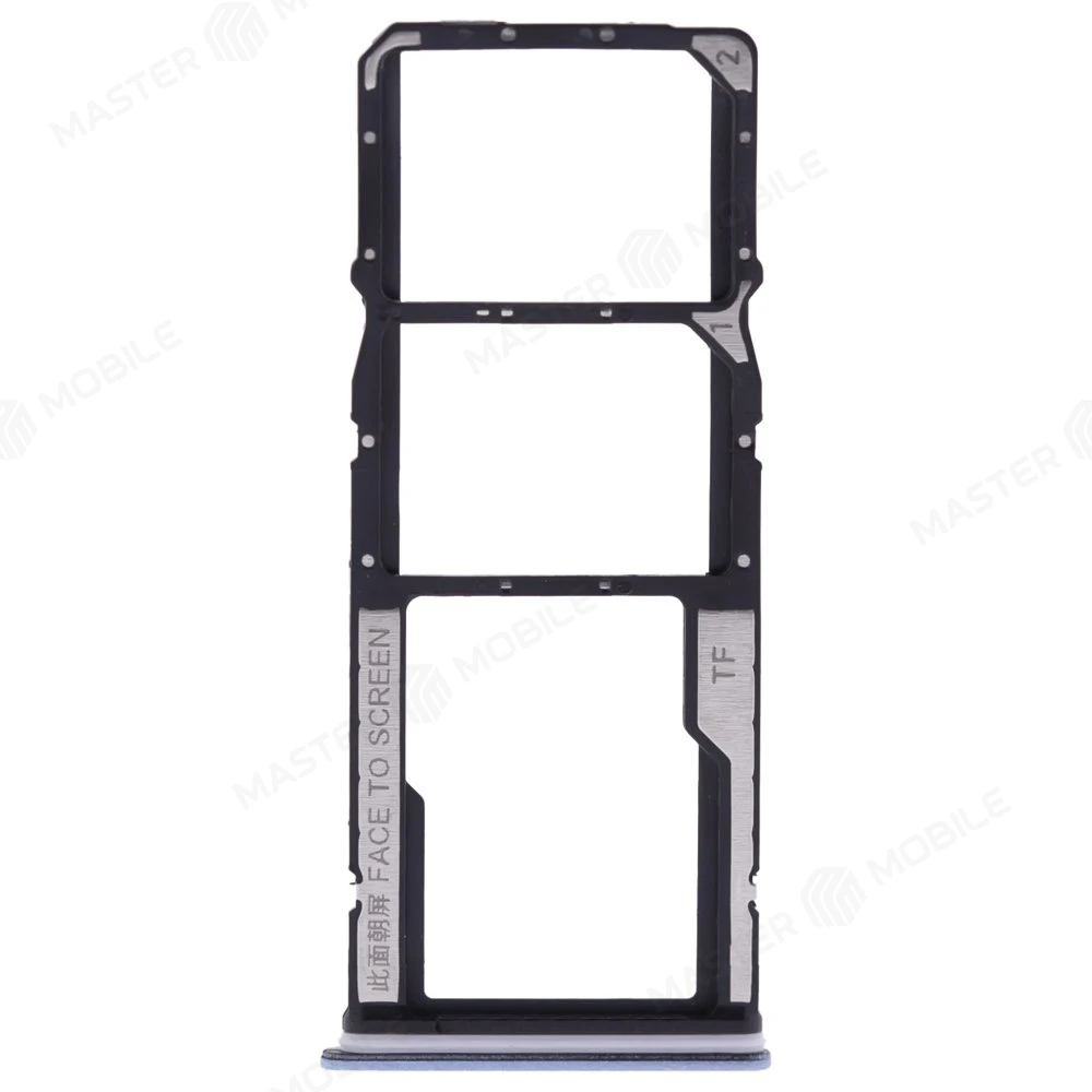 Держатель сим-карты для Xiaomi Redmi Note 12 4G (23021RAA2Y) (синий) фото №1