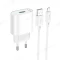 Сетевое зарядное устройство Hoco C109A USB 20W + кабель USB - MicroUSB (белый) фото №1