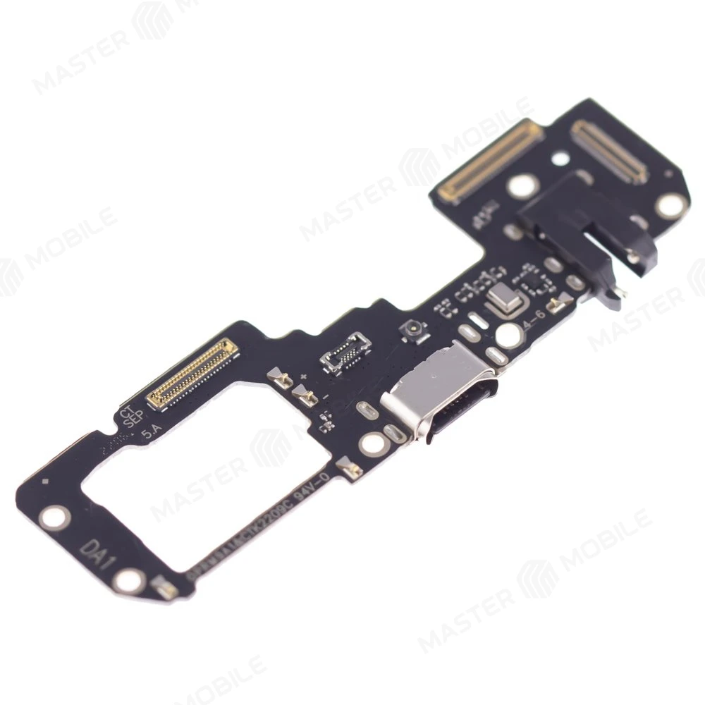 Нижняя плата для Realme 9 4G (RMX3521) с комп. + разъем зарядки + микрофон  фото №3