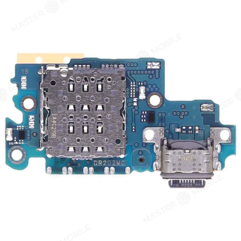 Нижняя плата для Samsung A536 Galaxy A53 5G с комп. + разъем зарядки + микрофон + разъем SIM фото №2