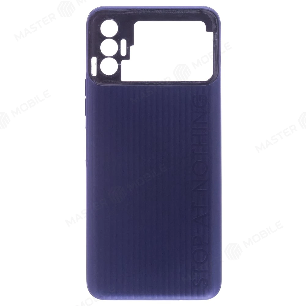 Задняя крышка для Tecno Spark 8P (KG7n) (синий) фото №1
