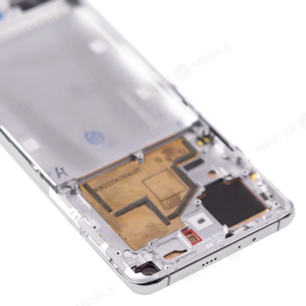 Дисплей для Xiaomi Mi 11 5G (M2011K2G) + тачскрин (голубой) (в рамке) (ORIG100) (SP) фото №3