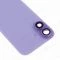 Задняя крышка для Apple iPhone 17 (SIM + eSIM) / iPhone 17 (eSIM) (фиолетовый) (в сборе) (ORIG100) (Снятый) (возможен дефект ЛКП) фото №3