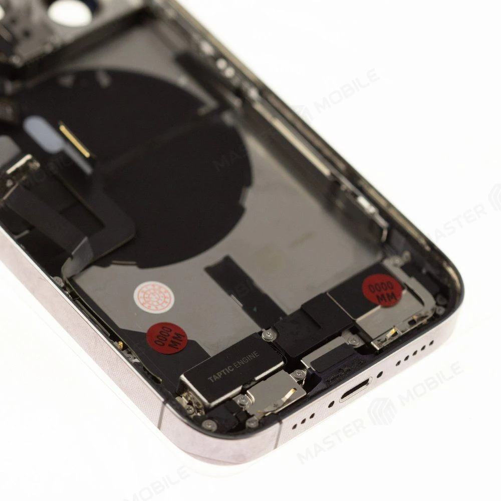 Корпус для Apple iPhone 14 Pro (фиолетовый) (eSIM / US Version) (в сборе) (ORIG100) (Снятый) (возможен дефект ЛКП) фото №4
