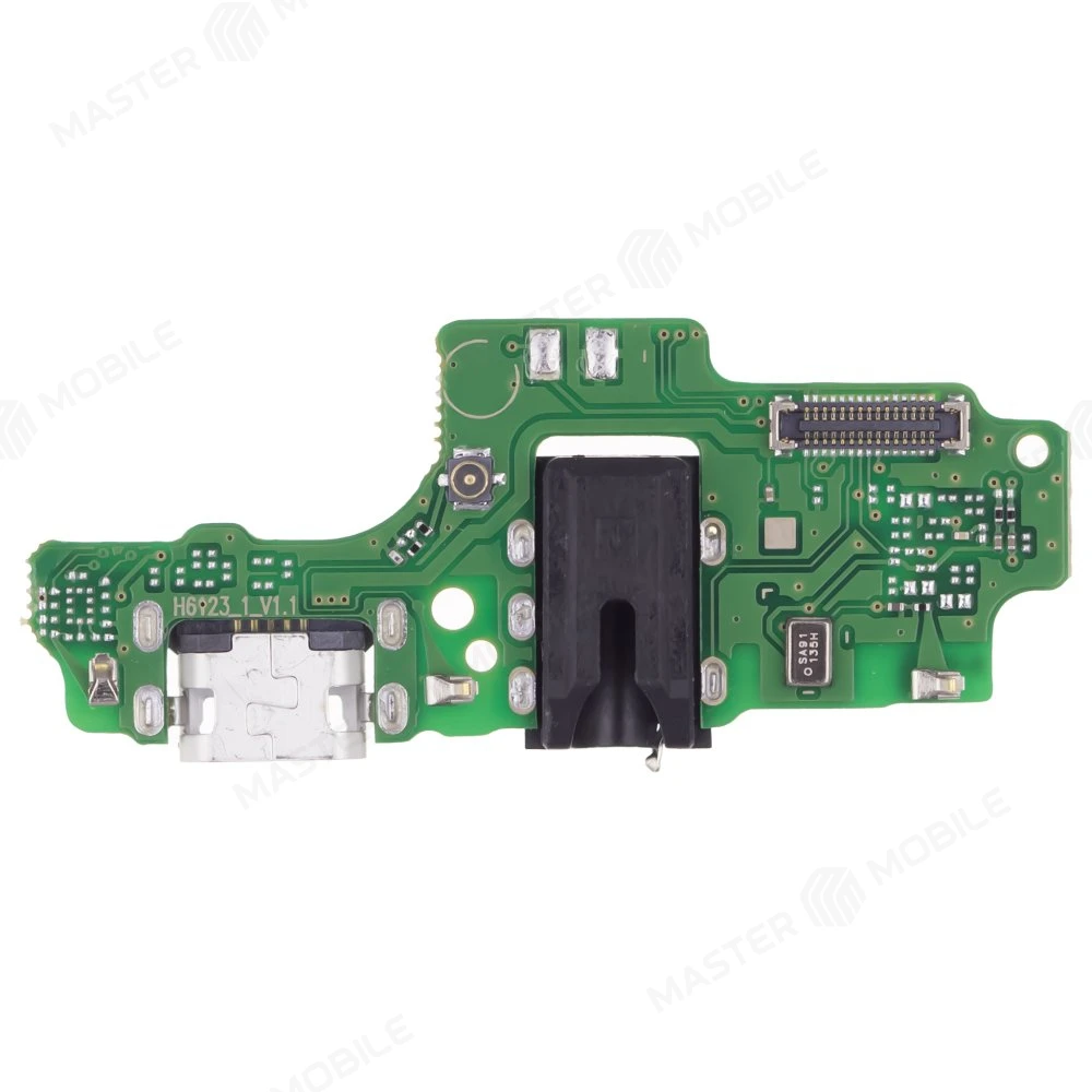 Нижняя плата для Tecno Spark 6 GO (KE5) / Spark GO 2020 / 5 Air (KD6) / Pouvoir 4 (LC7) с комп. + разъем зарядки + микрофон  фото №1