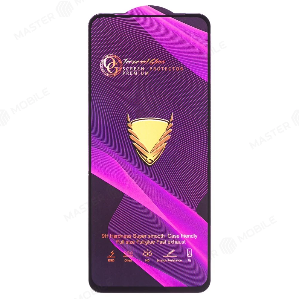 Защитное стекло OG Glass (3 в 1) для Xiaomi Redmi 13 4G (24040RN64Y) (черный)  фото №1