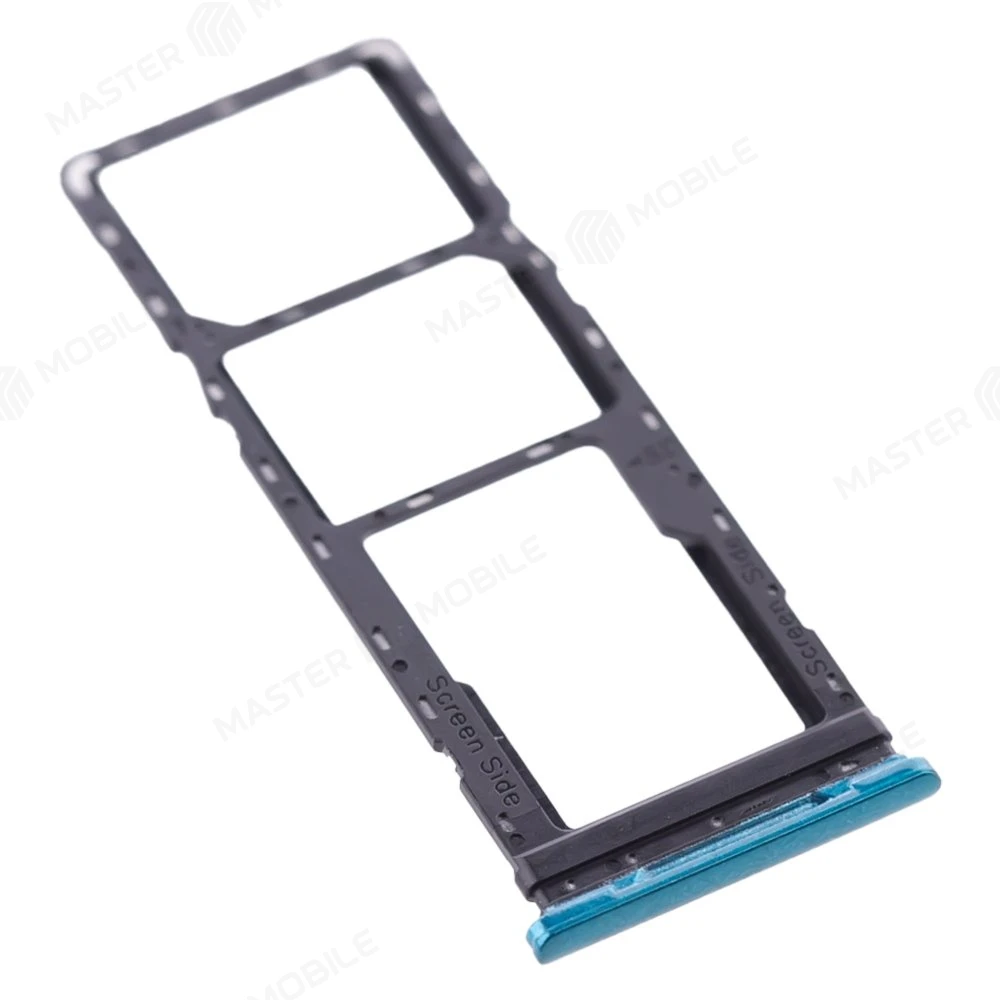 Держатель сим-карты для Tecno Spark 7 (KF6N) (зеленый) фото №3