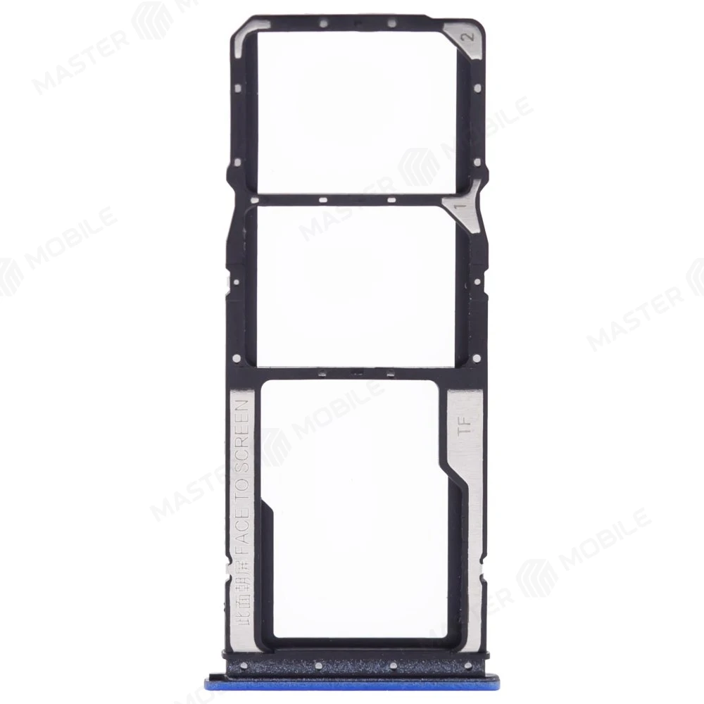 Держатель сим-карты для Xiaomi Redmi 8A (M1908C3KG) (синий)  фото №1