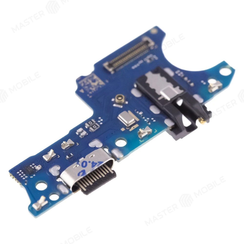 Нижняя плата для Samsung A025 Galaxy A02s / A037 Galaxy A03s с комп. + разъем зарядки + разъем гарнитуры + микрофон  фото №3