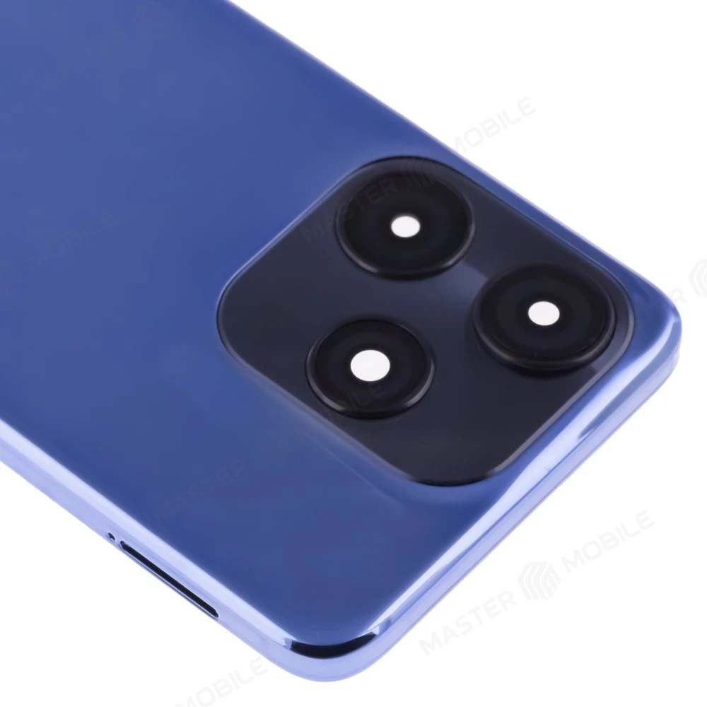 Задняя крышка для Tecno Spark 10C (KI5m) (синий) (в сборе со стеклом камеры) фото №3