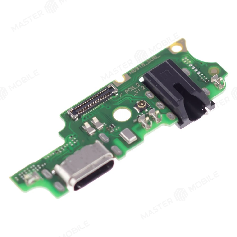 Нижняя плата для Tecno Pova 3 (LF7N) с комп. + разъем зарядки + микрофон  фото №3