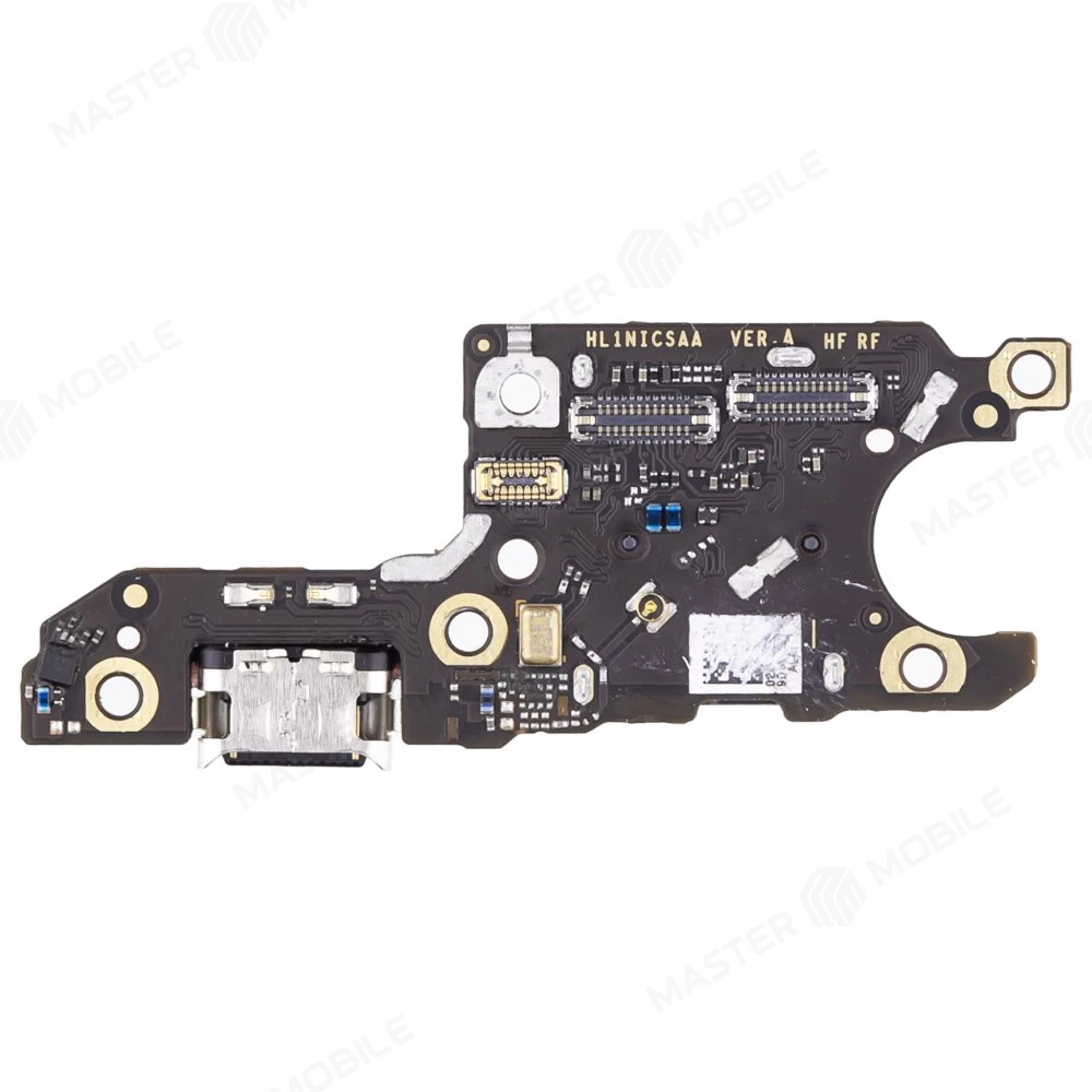 Нижняя плата для Huawei Nova 10 (NCO-LX1) с комп. + разъем зарядки + микрофон (ORIG100)  фото №1