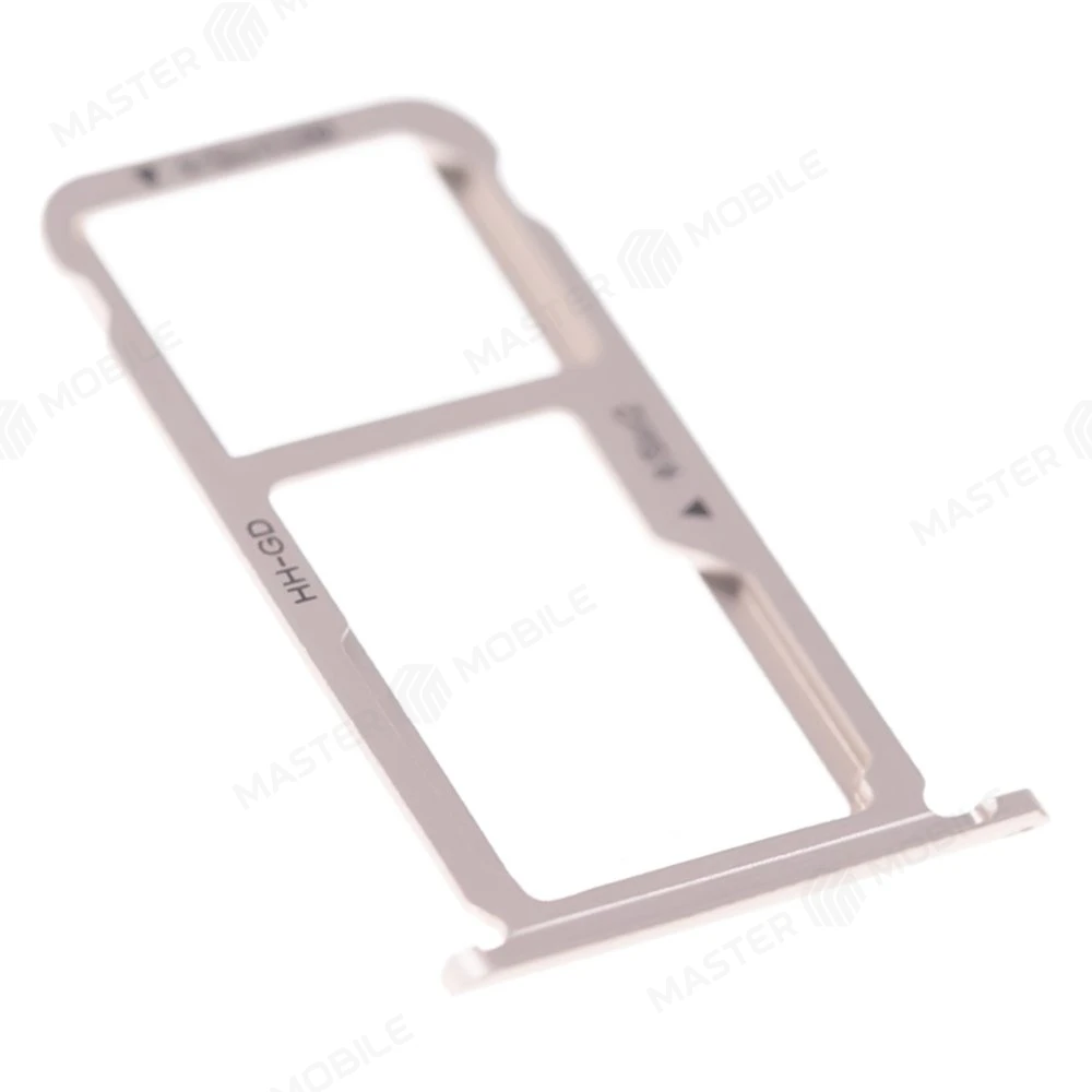 Держатель сим-карты для Huawei Honor 6X (BLN-L21) / GR5 2017 (BLL-L23) (золотистый) фото №3