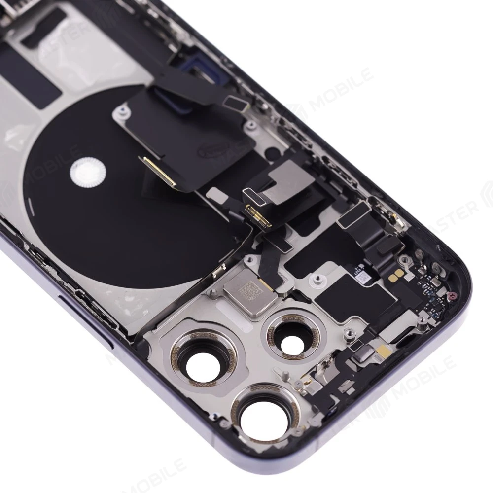 Корпус для Apple iPhone 15 Pro (синий) (в сборе) (с разбора) (ORIG100) (возможен дефект ЛКП) фото №3