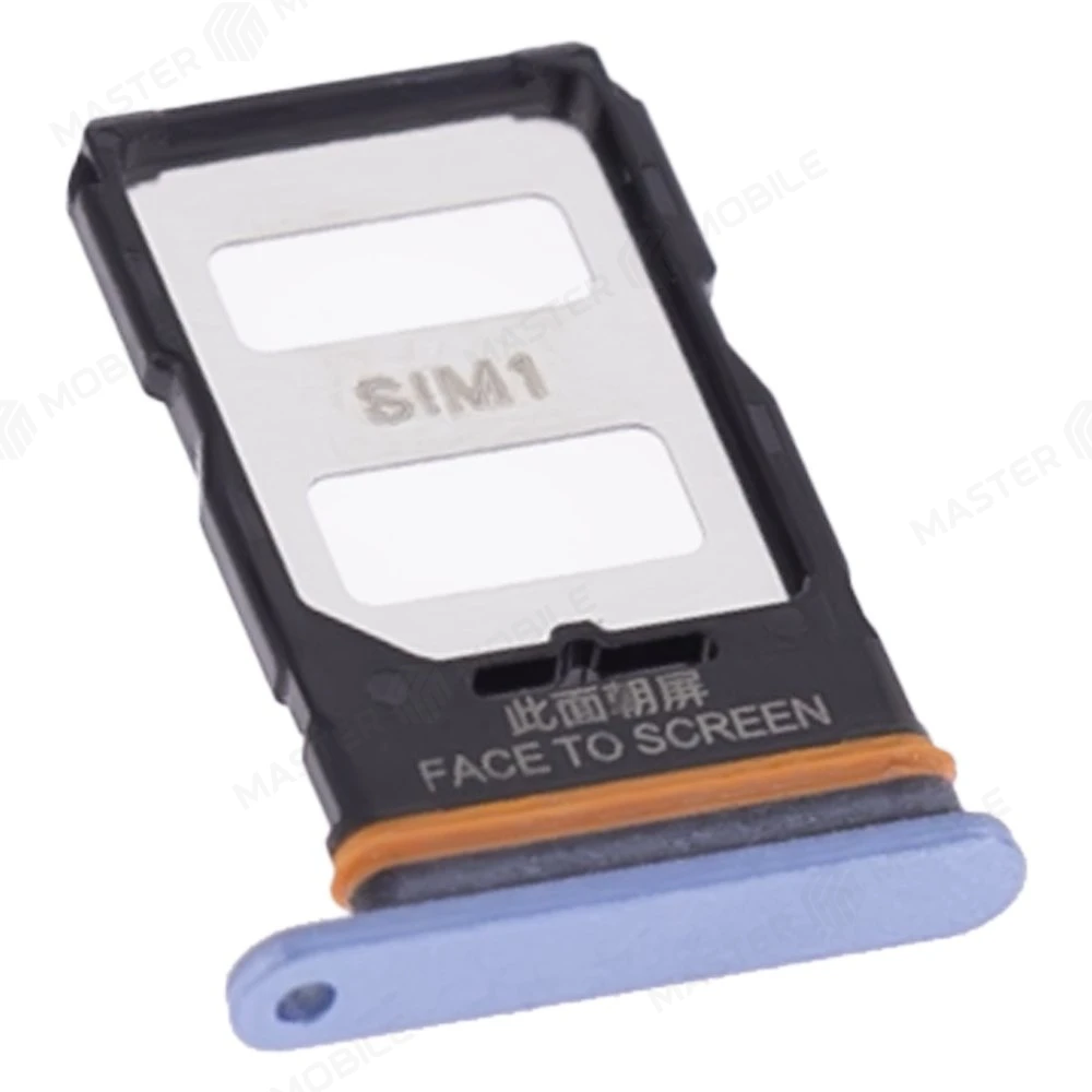 Держатель сим-карты для Xiaomi Redmi Note 12 Pro 5G (22101316G) (голубой) фото №3