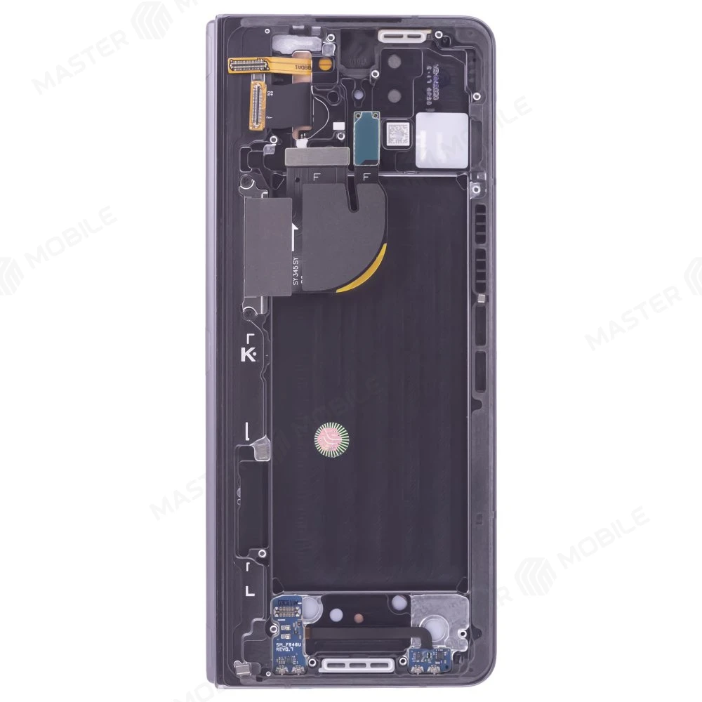 Дисплей для Samsung F946 Galaxy Z Fold 5 + тачскрин (внутренний) (черный) (в рамке) (ORIG100) (возможен дефект ЛКП) фото №4