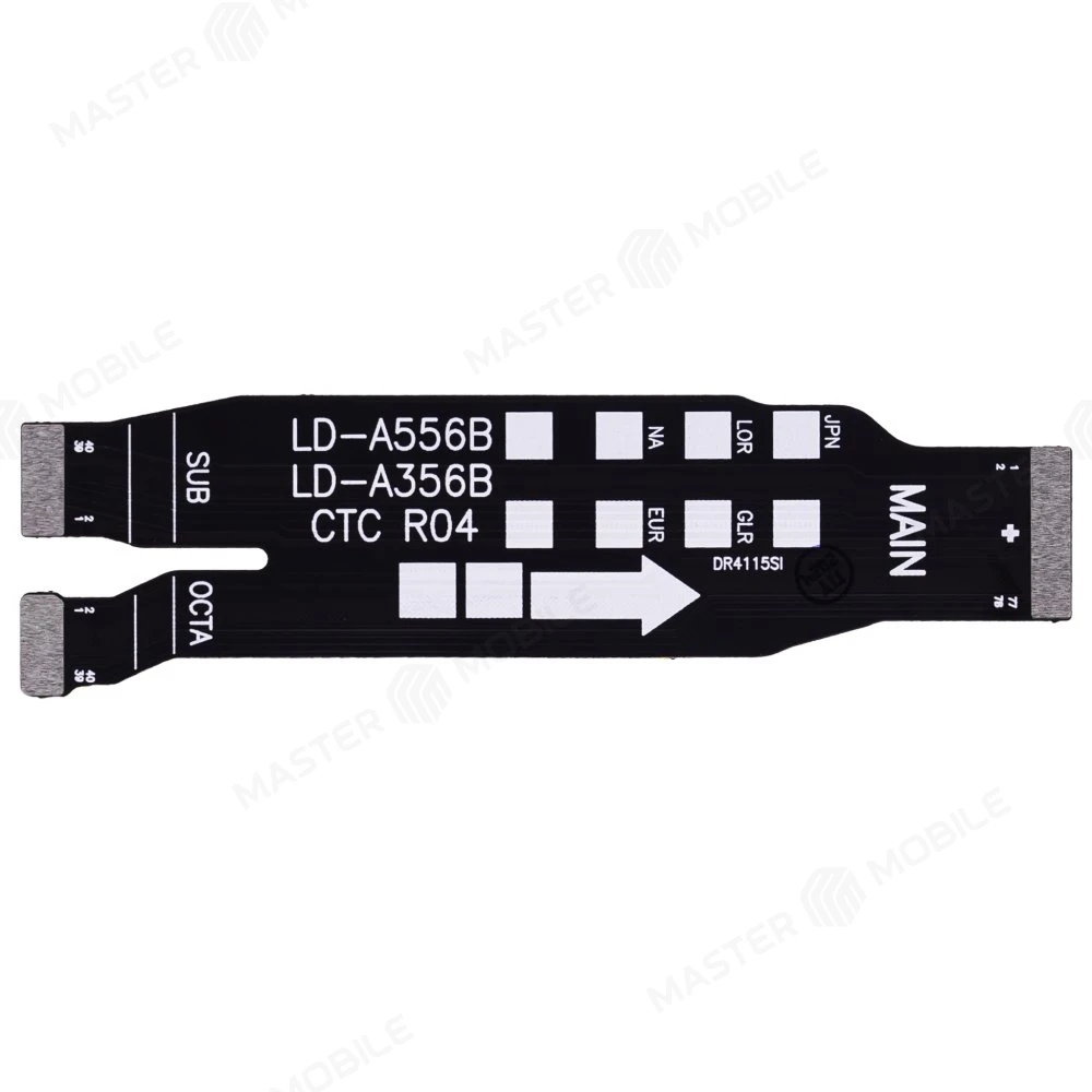 Шлейф для Samsung A356 Galaxy A35 5G / A556 Galaxy A55 5G с комп. (межплатный) фото №1