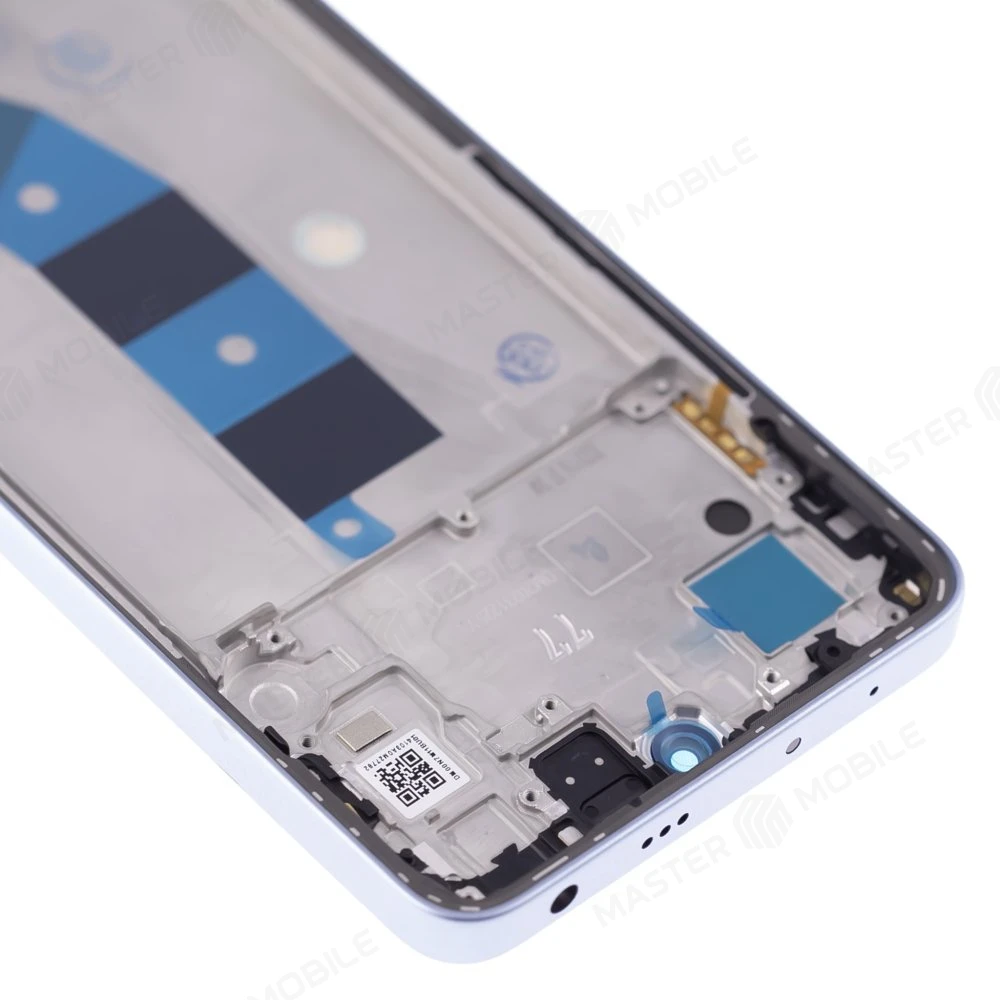 Дисплей для Xiaomi Redmi Note 13 4G (23124RA7EO) + тачскрин (голубой) (в рамке) (ORIG100) (SP) фото №3