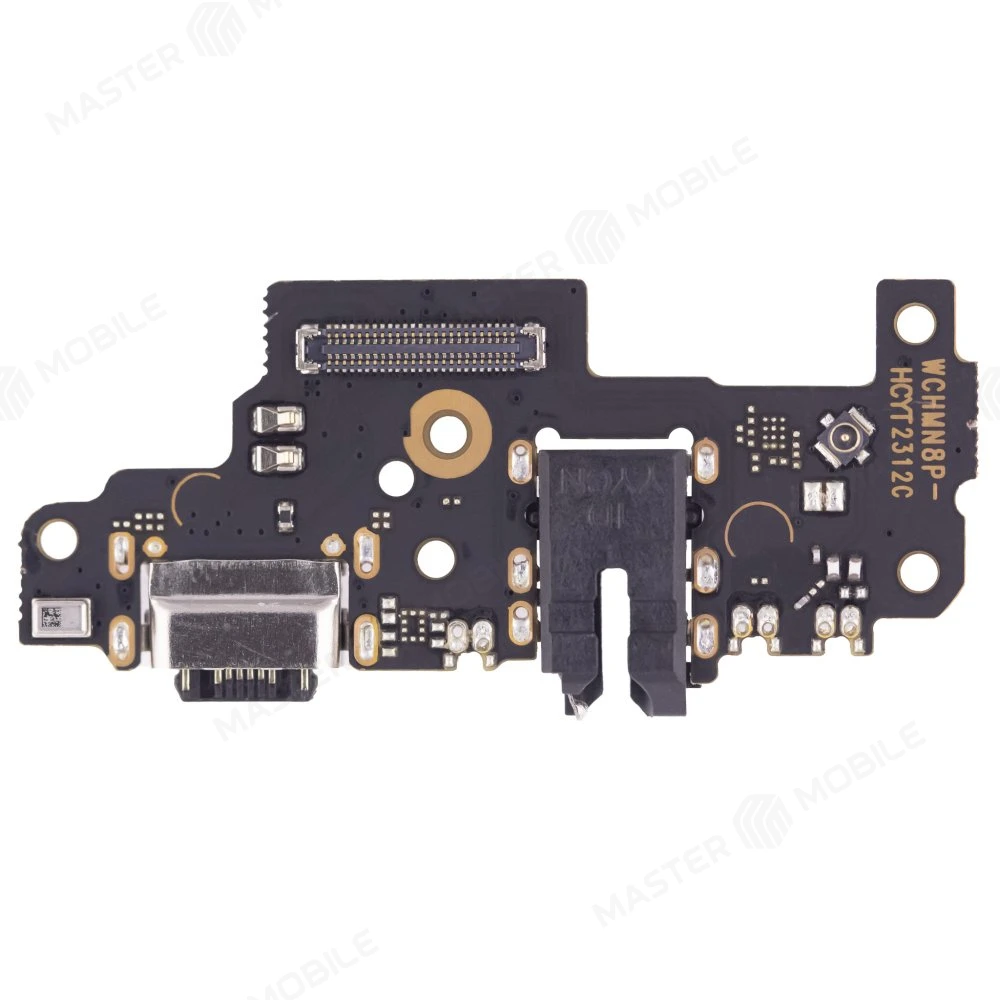 Нижняя плата для Xiaomi Redmi Note 8 Pro (M1906G7G) с комп. + разъем зарядки + разъем гарнитуры + микрофон  фото №1