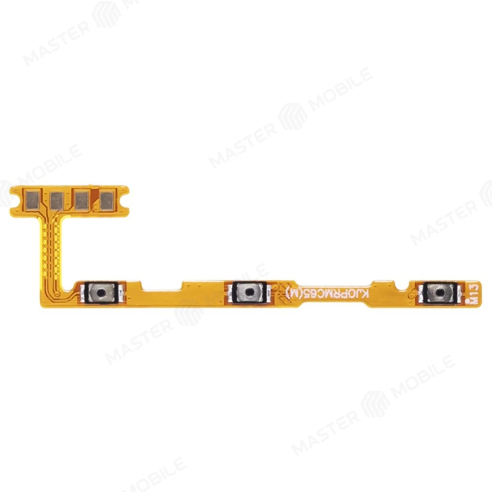 Шлейф для Realme C65 4G (RMX3910) с комп. (на кнопку включения и кнопки громкости) фото №1