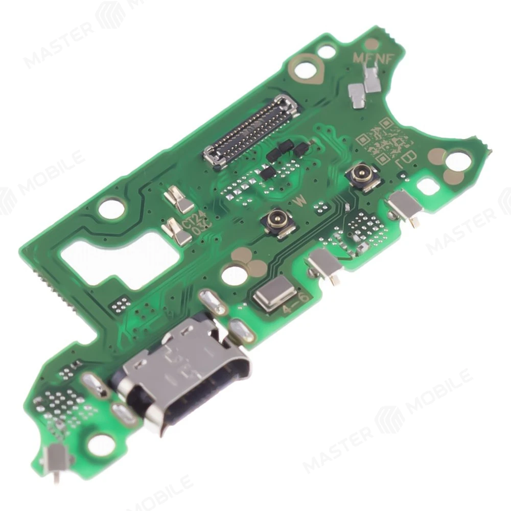 Нижняя плата для Huawei Honor X8b (LLY-LX1) / Honor 200 Lite (LLY-NX1) с комп. + разъем зарядки + микрофон фото №3