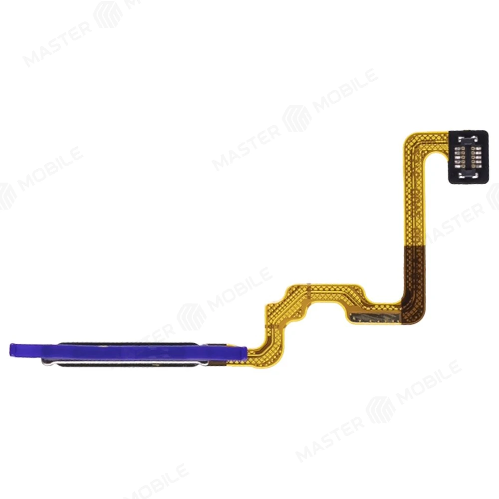 Шлейф для Xiaomi Redmi 12 4G (23053RN02Y) с комп. + сканер отпечатка пальца (серебристый) фото №2