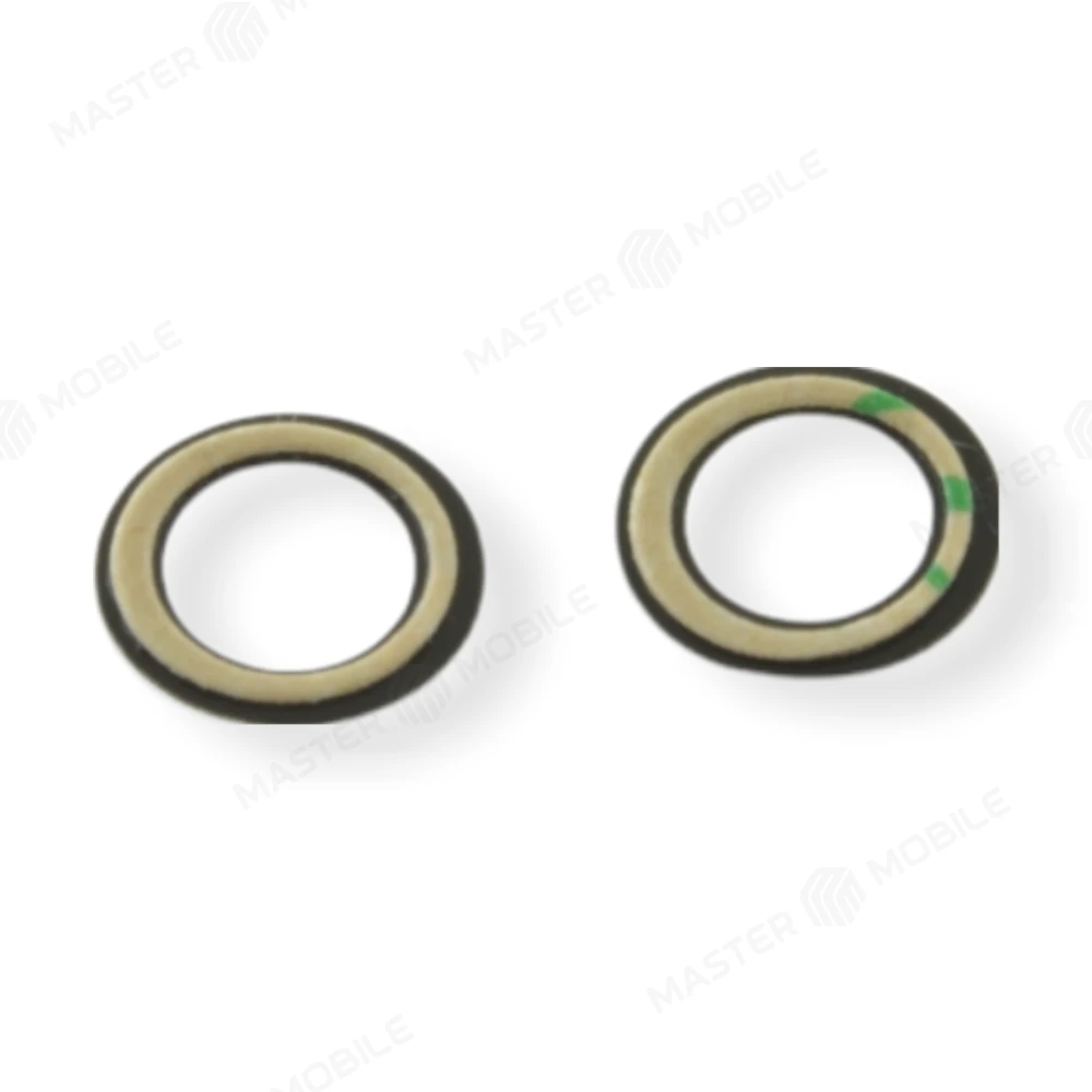 Стекло задней камеры для Xiaomi Mi 6 (MCE16) (без рамки) (черный) фото №2