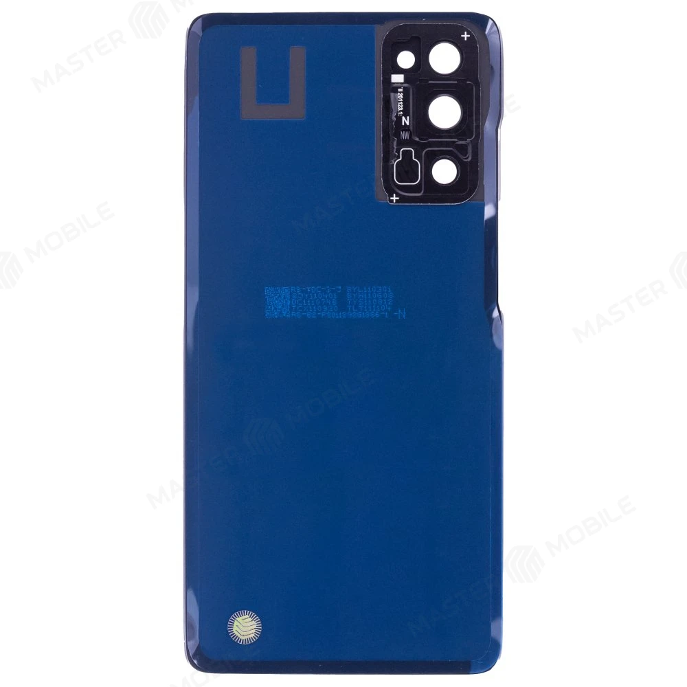 Задняя крышка для Samsung G780 Galaxy S20 FE (синий) (в сборе со стеклом камеры) фото №2