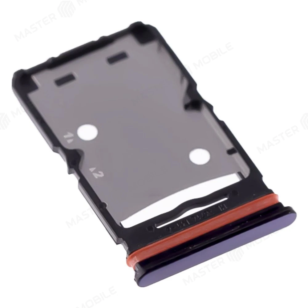 Держатель сим-карты для Infinix Note 30i (X6716) (черный) фото №3