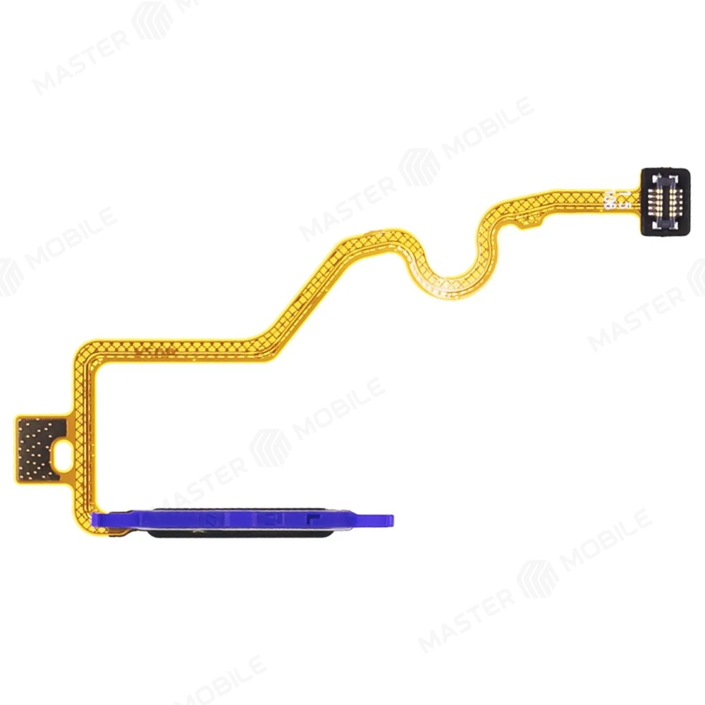 Шлейф для Tecno Spark 20C (BG7n) с комп. + сканер отпечатка пальца (черный) фото №2