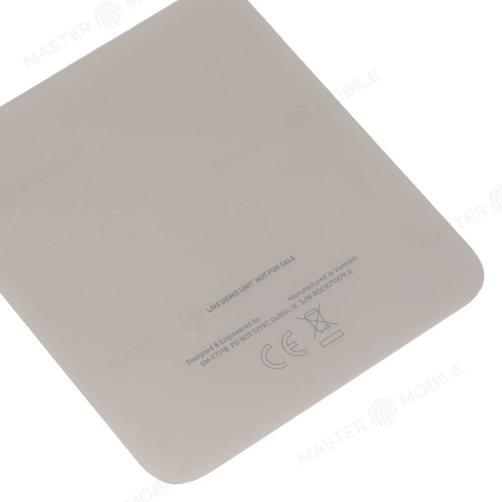 Задняя крышка для Samsung F711 Galaxy Z Flip 3 (бежевый) фото №3