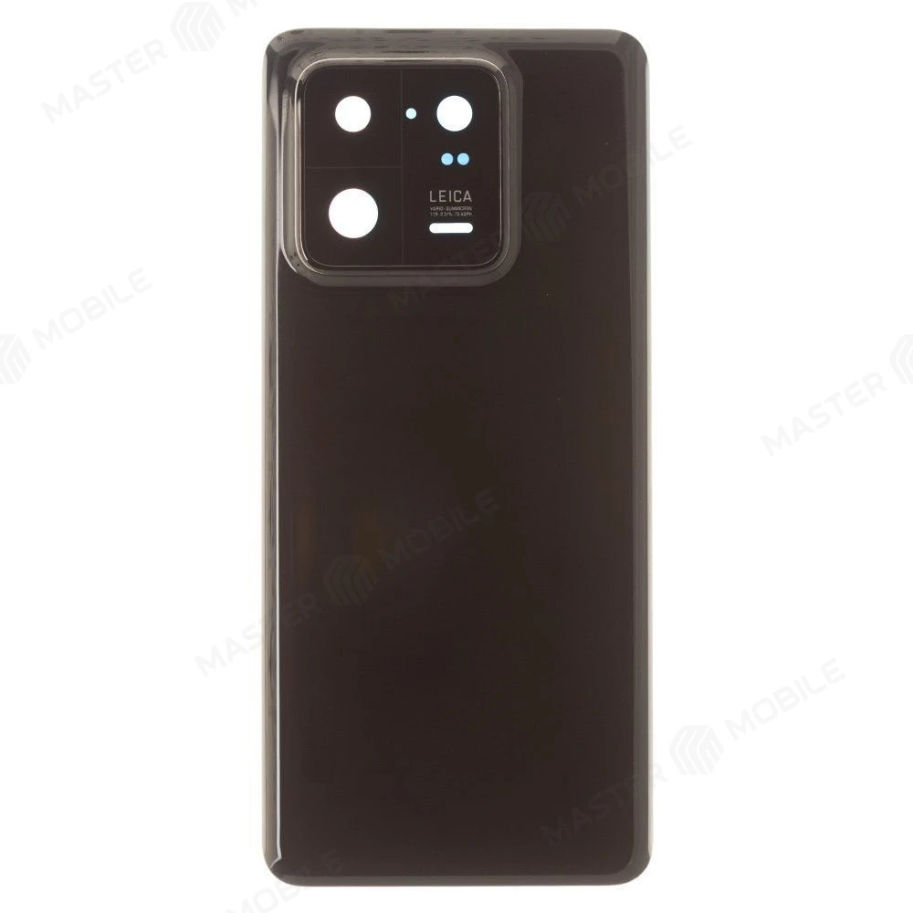 Задняя крышка для Xiaomi 13 Pro (2210132G) (черный) (в сборе со стеклом камеры) фото №1